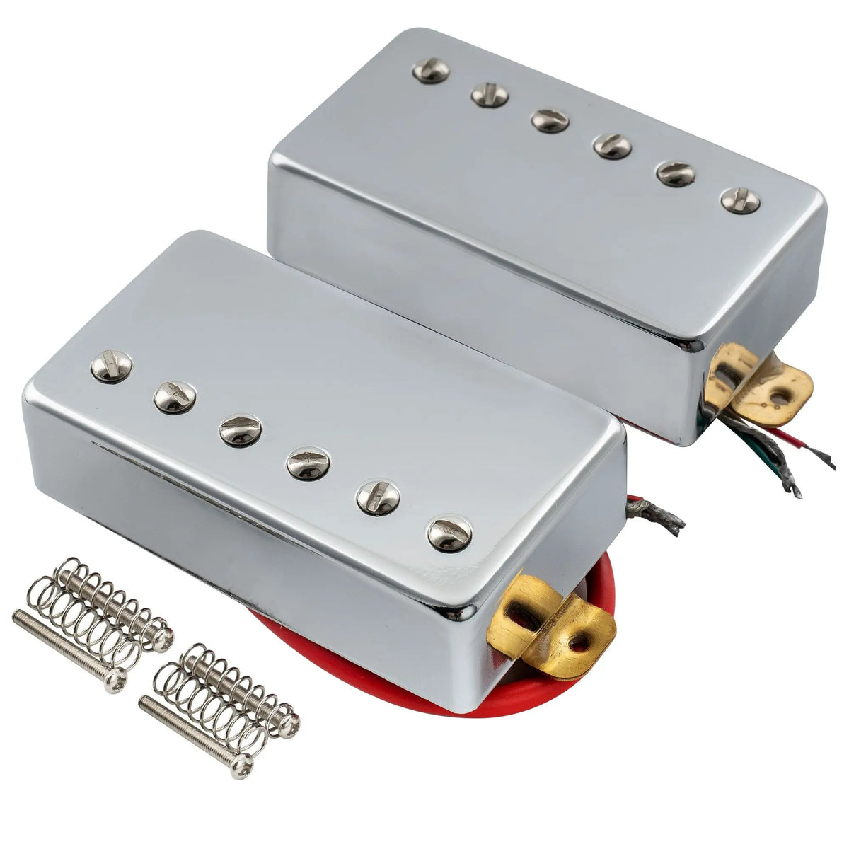 Musiclily Basic Ceramic Covered Humbucker Neck Bridge Pickups Set for Electric Guitar