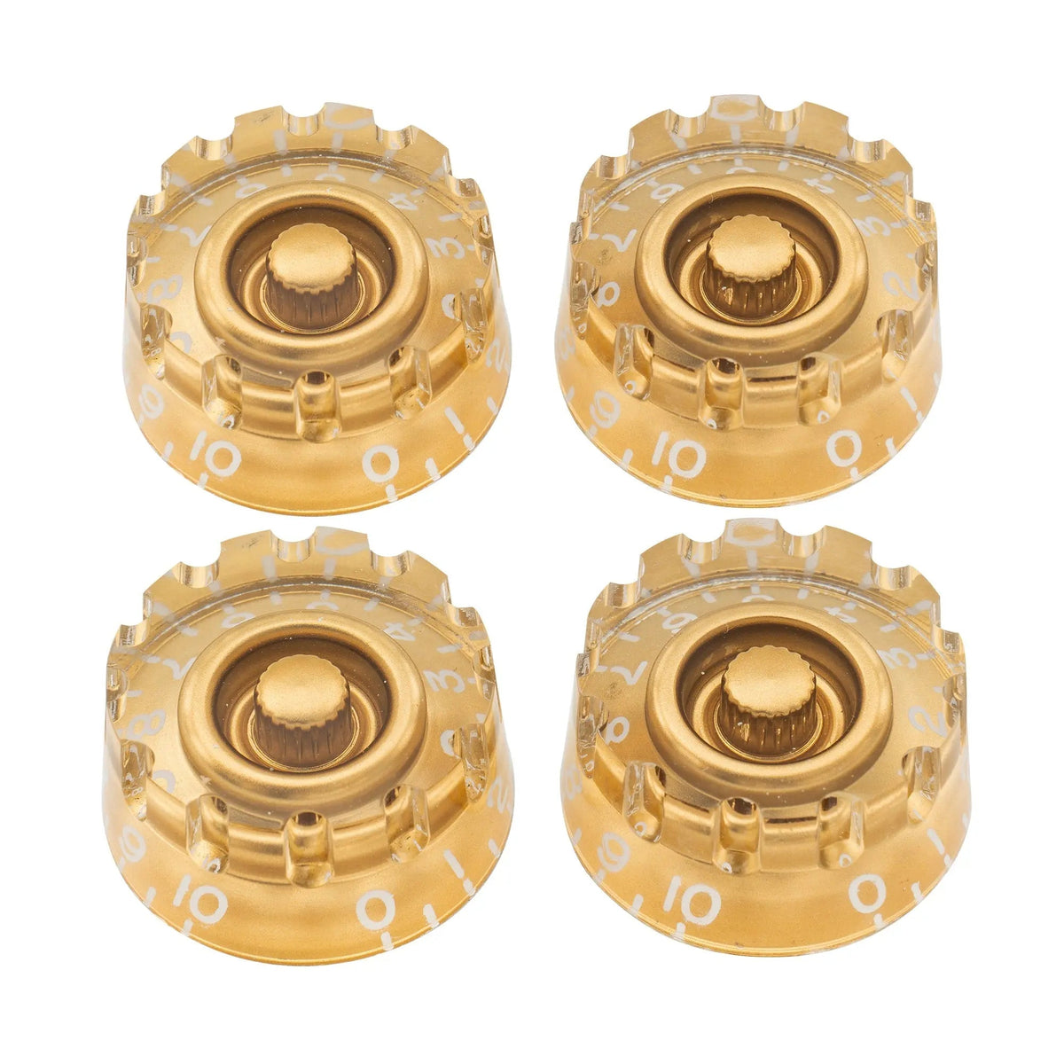 Musiclily Pro Metric Coarse 18-Spline Knurled Guitar Knobs Tone Volume Speed Control Knobs for Epiphone Les Paul SG Style Electric Guitar, Set of 4