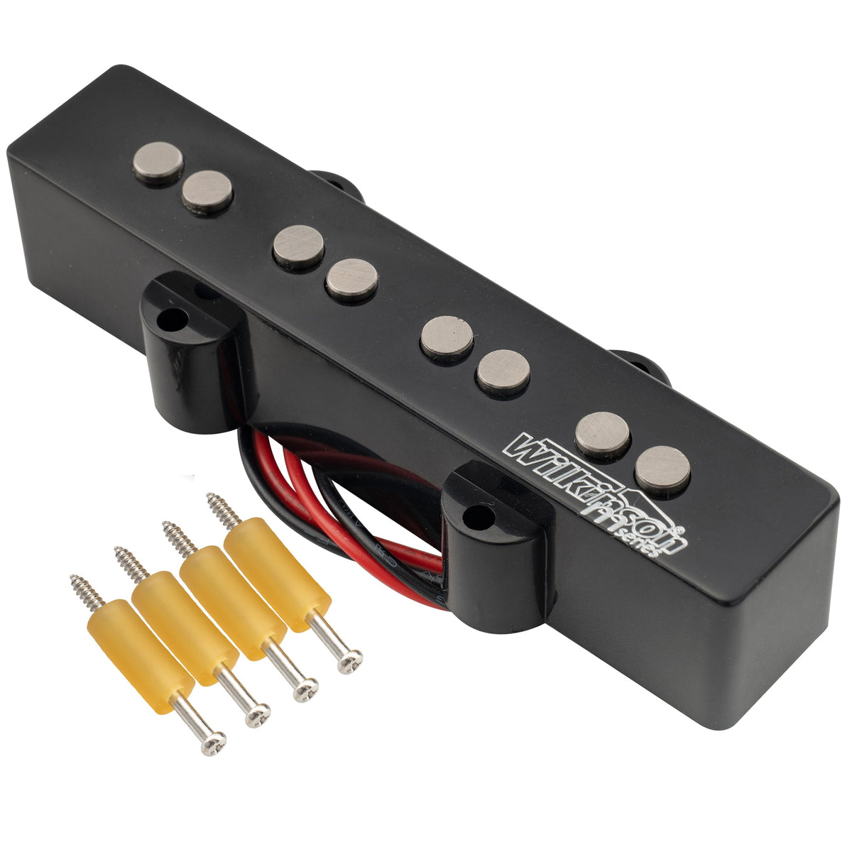 Wilkinson M-series WOJB Variable Gauss Vintage Tone Alnico 5 Single Coil Bridge Pickup for 4-string Jazz Bass