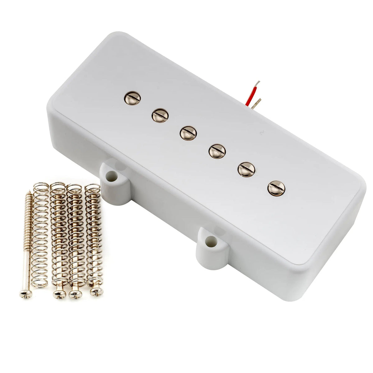 Artec Alnico 5 Single Coil Bridge Pickup 9K for Jazzmaster Style Electric Guitar, White