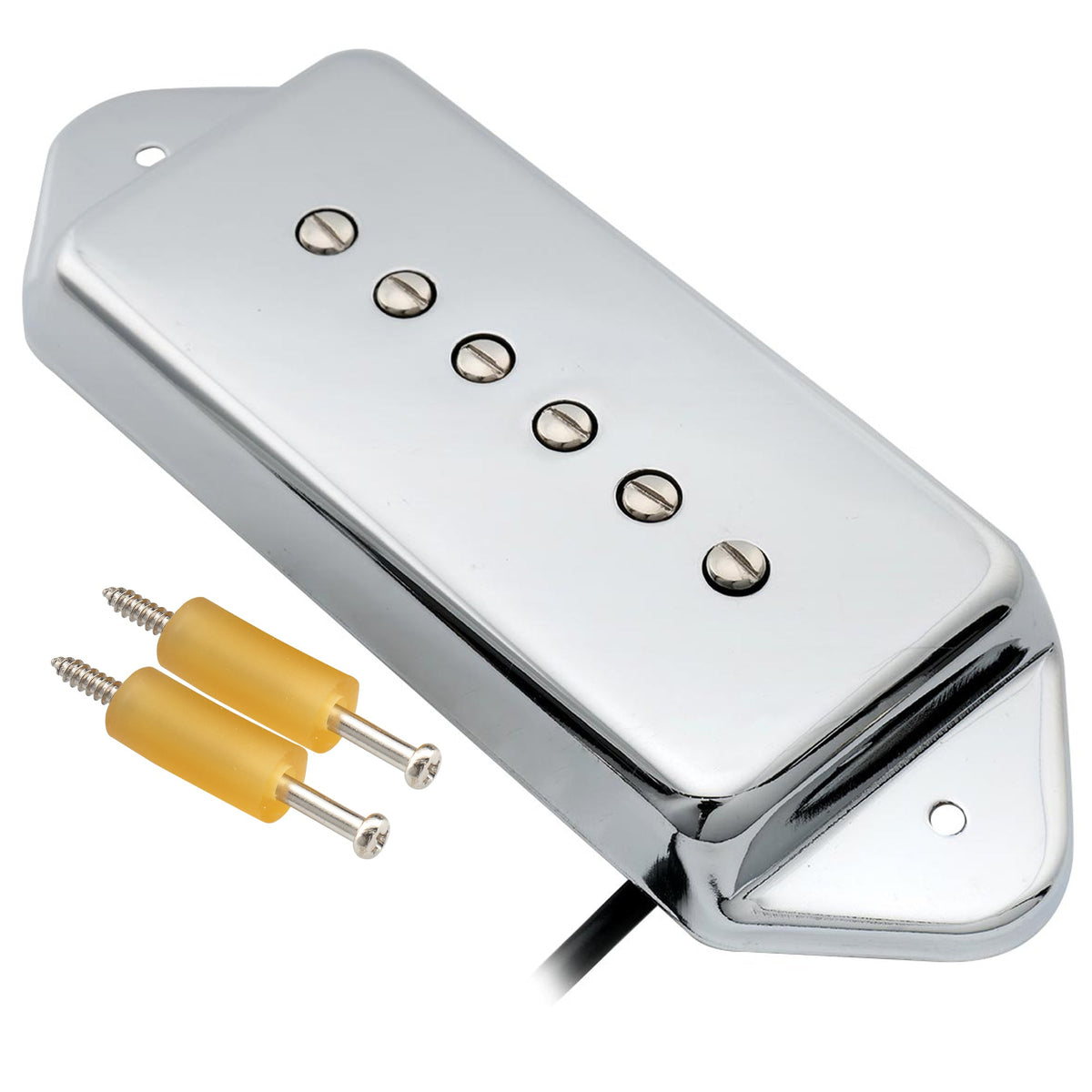 Artec ASA93 Alnico 5 Dog Ear P90 Single Coil Pickup Rear Pickup 7.5K for ES330 Casino Style Electric Guitar
