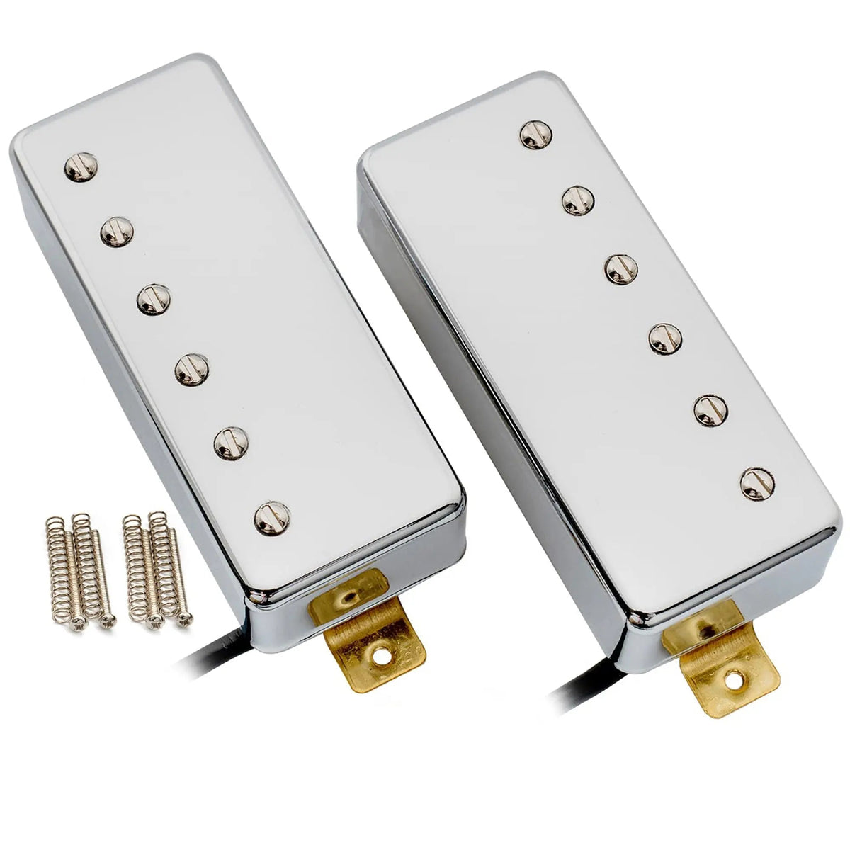 Artec MLA97 Alnico 5 Covered Mini Humbucker Electric Guitar Neck Bridge Pickups Set