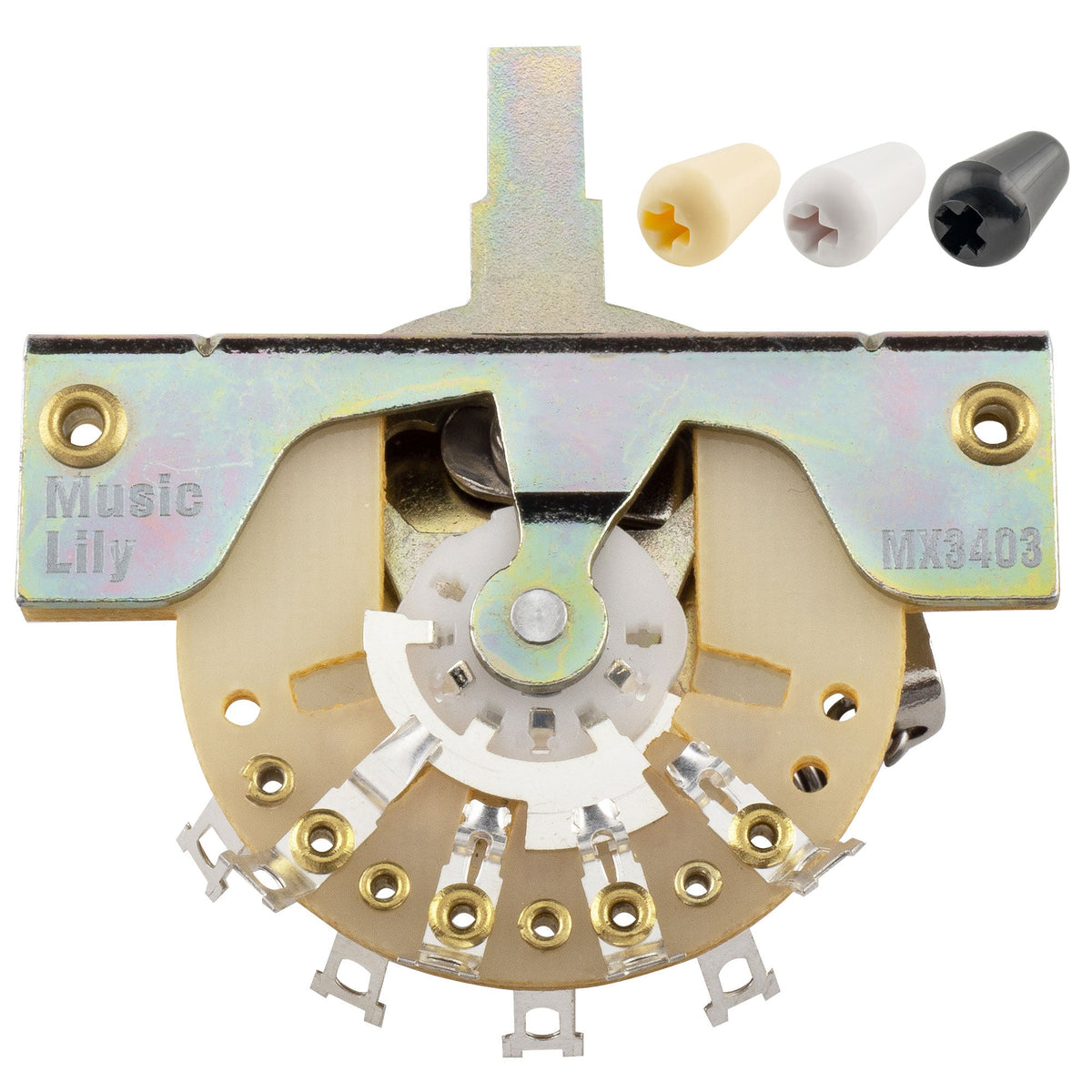 Musiclily Ultra 5-Way Pickup Selector Blade Switch Lever Switch for Strat Style Electric Guitar