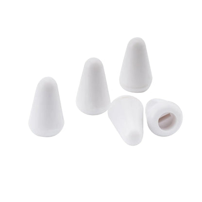 Musiclily Basic Metric 3.7mm Plastic Tips for Electric Guitar 5 Way Pickup Switch, Set of 5