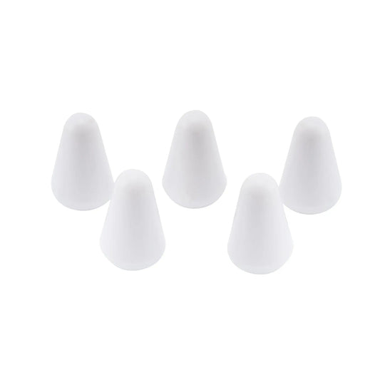 Musiclily Basic Metric 3.7mm Plastic Tips for Electric Guitar 5 Way Pickup Switch, Set of 5