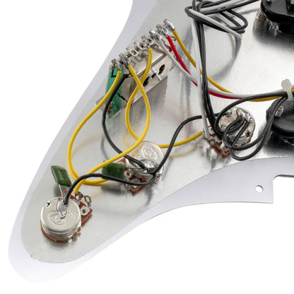 Musiclily Basic Pre-wired Loaded Standard ST-SSS Pickguard with Ceramic Magnet Single Coil Pickups Set for Strat Style Electric Guitar