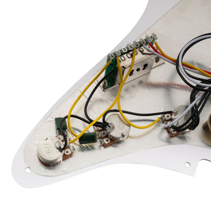 Musiclily Basic Pre-wired Loaded Standard ST-SSS Pickguard with Ceramic Magnet Single Coil Pickups Set for Strat Style Electric Guitar