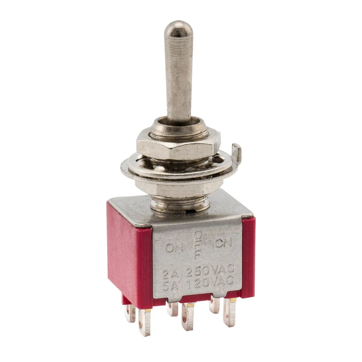 Musiclily Basic 3 Way SPDT Guitar Toggle Switch 6 Pin ON/OFF/ON Selector Mini