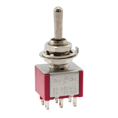 Musiclily Basic 3 Way SPDT Guitar Toggle Switch 6 Pin ON/OFF/ON Selector Mini