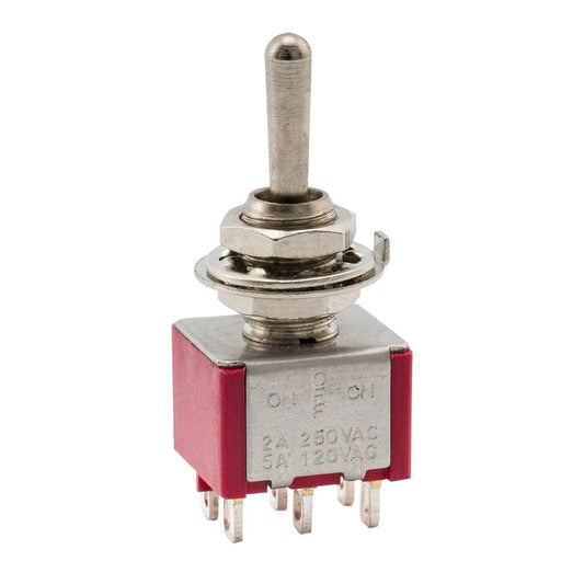 Musiclily Basic 3 Way SPDT Guitar Toggle Switch 6 Pin ON/OFF/ON Selector Mini