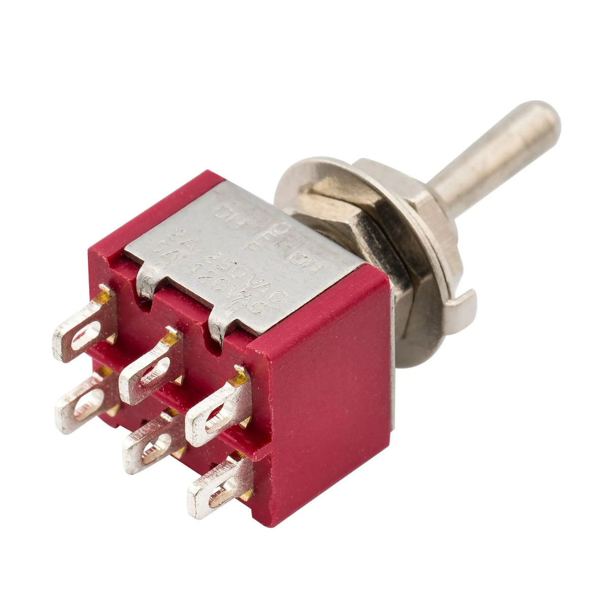 Musiclily Basic 3 Way SPDT Guitar Toggle Switch 6 Pin ON/OFF/ON Selector Mini