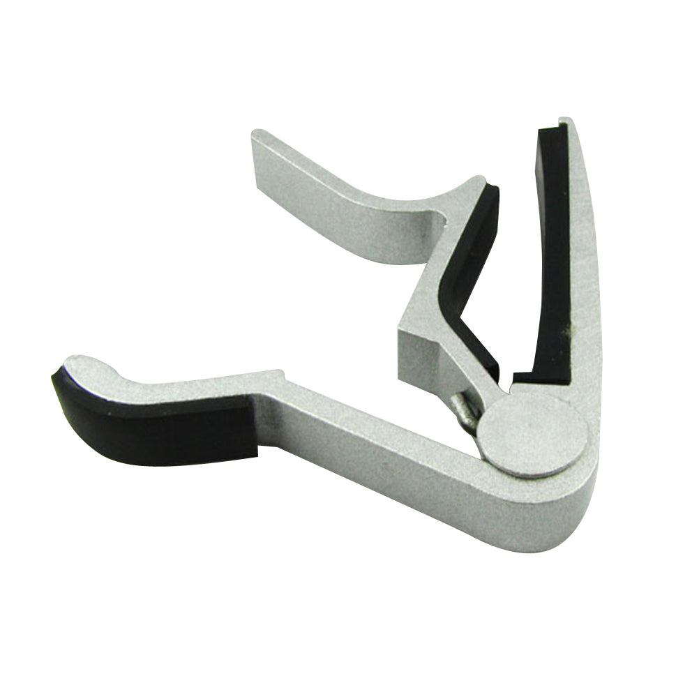 Musiclily Zinc Metal Single Handed Guitar Capo for 6 String Electric/ Acoustic Guitar