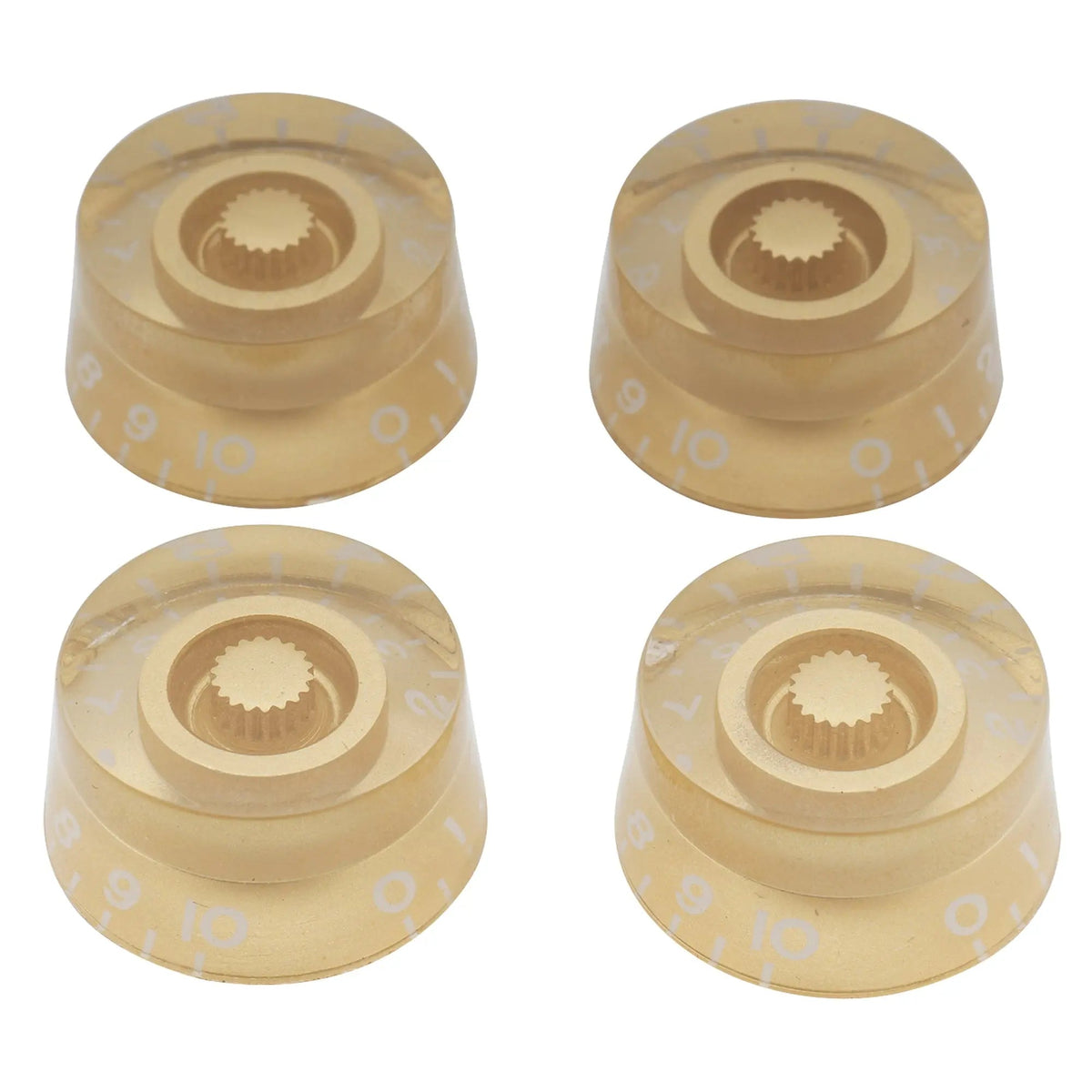 Musiclily Basic Metric Coarse 18-Spline Guitar Knobs Tone Volume Speed Control Knobs for Epiphone LP SG Style Electric Guitar, Set of 4