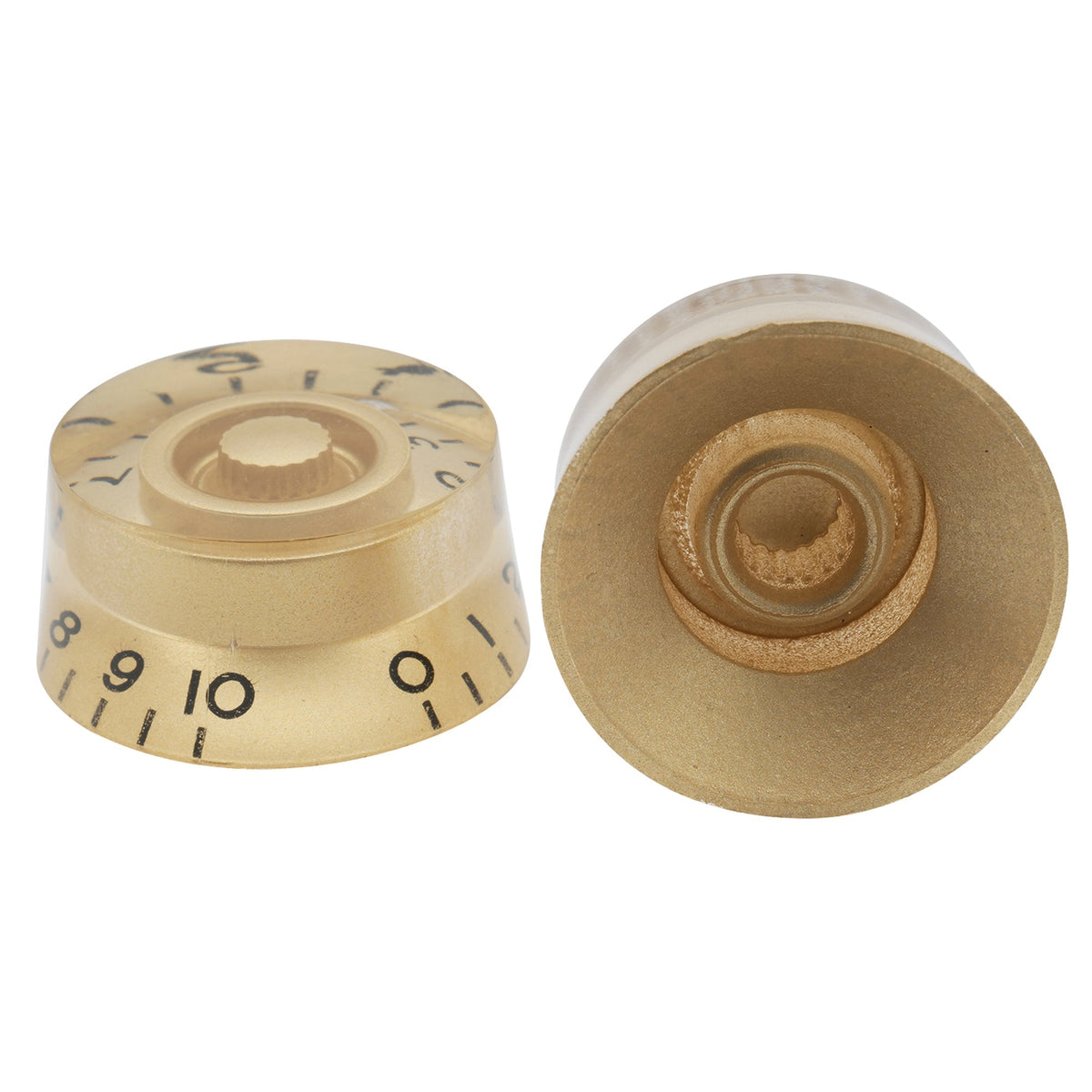 Musiclily Basic Metric Coarse 18-Spline Guitar Knobs Tone Volume Speed Control Knobs for Epiphone LP SG Style Electric Guitar, Set of 4
