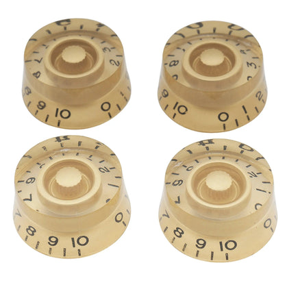 Musiclily Basic Metric Coarse 18-Spline Guitar Knobs Tone Volume Speed Control Knobs for Epiphone LP SG Style Electric Guitar, Set of 4