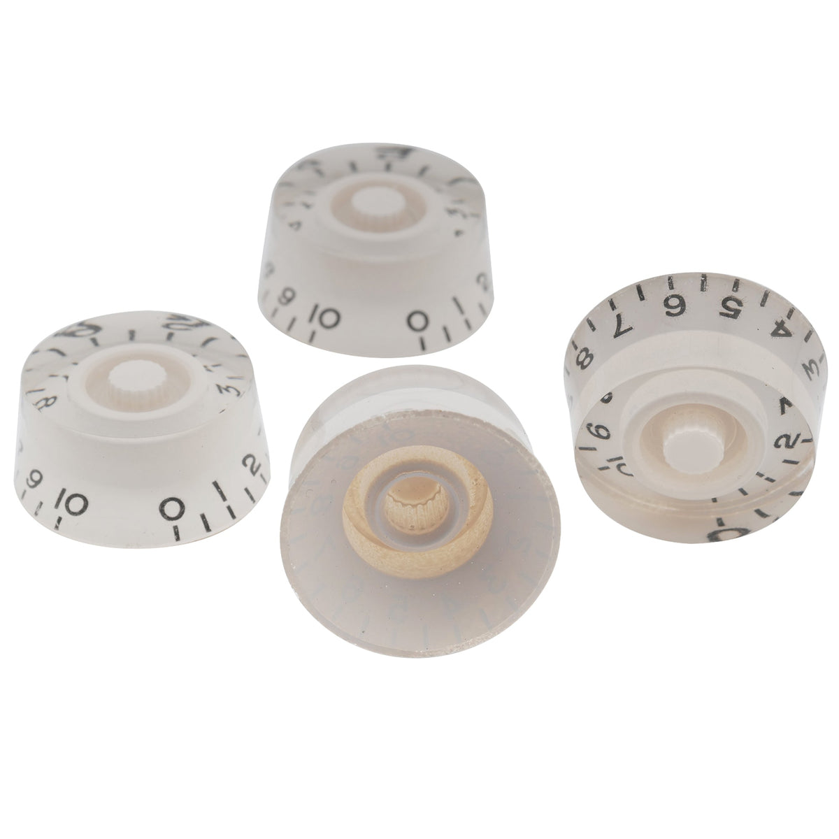Musiclily Basic Metric Coarse 18-Spline Guitar Knobs Tone Volume Speed Control Knobs for Epiphone LP SG Style Electric Guitar, Set of 4