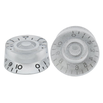 Musiclily Basic Metric Coarse 18-Spline Guitar Knobs Tone Volume Speed Control Knobs for Epiphone LP SG Style Electric Guitar, Set of 4