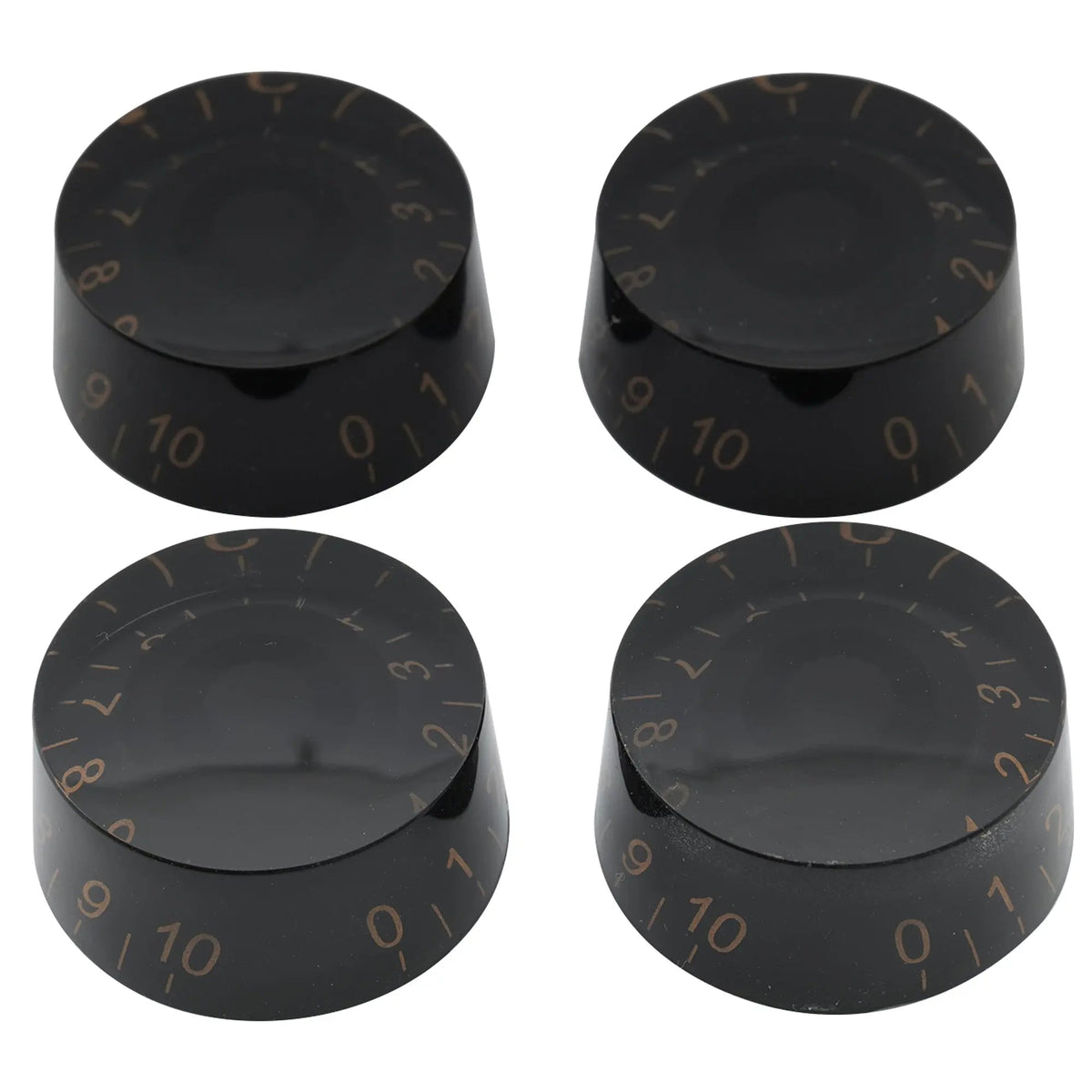 Musiclily Basic Metric Coarse 18-Spline Guitar Knobs Tone Volume Speed Control Knobs for Epiphone LP SG Style Electric Guitar, Set of 4