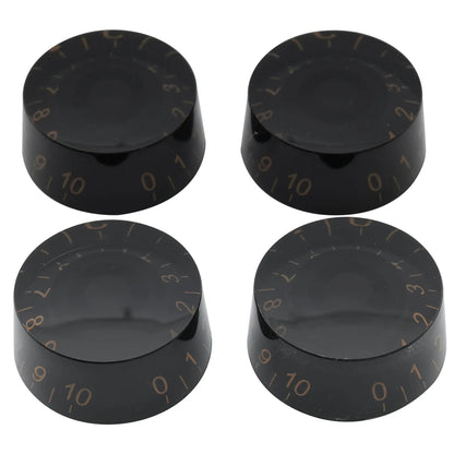 Musiclily Basic Metric Coarse 18-Spline Guitar Knobs Tone Volume Speed Control Knobs for Epiphone LP SG Style Electric Guitar, Set of 4