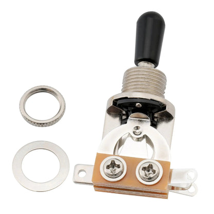 Metric 3 Way Short Straight Guitar Toggle Switch Pickup Selector for LP Style Electric Guitar