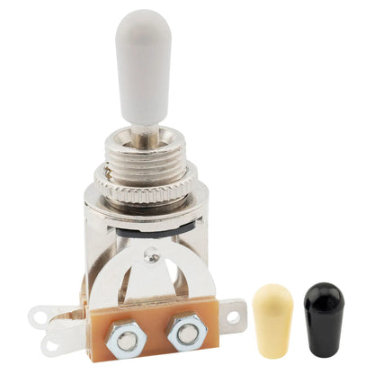 Metric 3 Way Short Straight Guitar Toggle Switch Pickup Selector for LP Style Electric Guitar