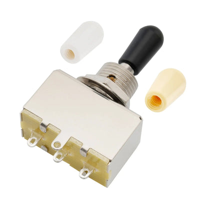 Musiclily Basic Metric 3 Way Guitar Sealed Box Style Pickup Toggle Switch