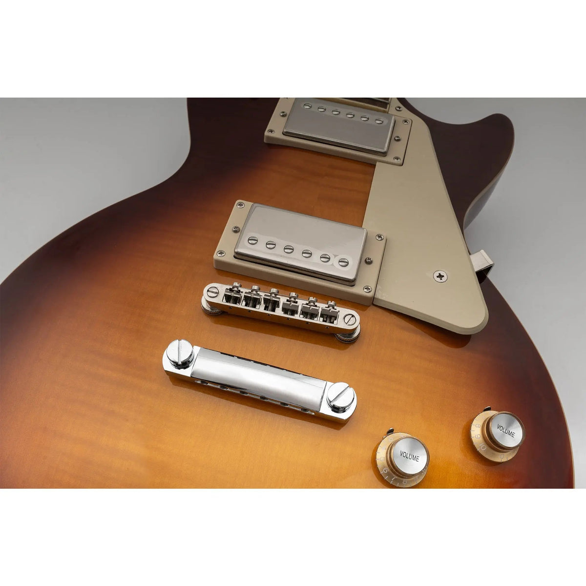 Musiclily Basic 52.5mm(2-1/16 inch) Guitar Tune-o-matic Stop Tailpiece for LP Style Electric Guitar