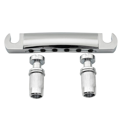 Musiclily Basic 52.5mm(2-1/16 inch) Guitar Tune-o-matic Stop Tailpiece for LP Style Electric Guitar