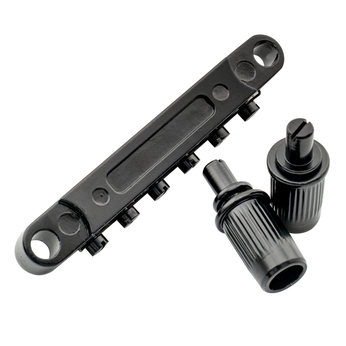 Musiclily Basic 52mm(2-3/64 inch) ABR-1 Style Tune-o-matic Guitar Bridge for LP Style Electric Guitar