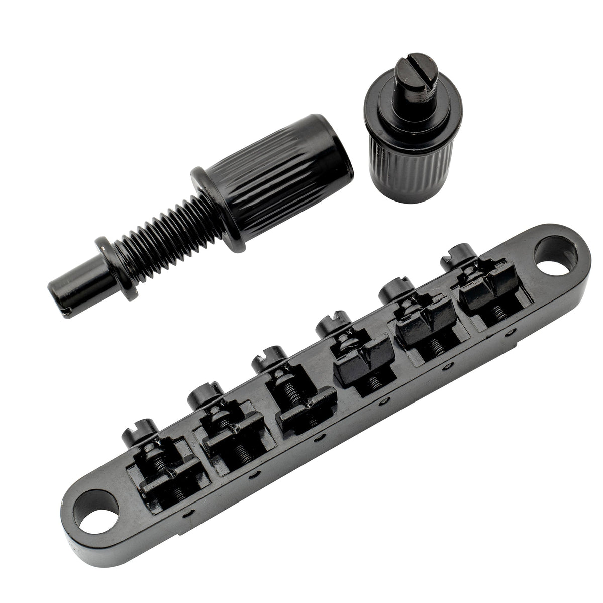 Musiclily Basic 52mm(2-3/64 inch) ABR-1 Style Tune-o-matic Guitar Bridge for LP Style Electric Guitar