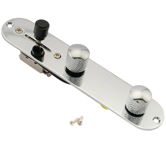 Musiclily Basic 32mm Width Prewired Loaded TL Control Plate for Tele Style Guitar