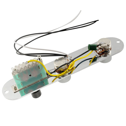 Musiclily Basic 32mm Width Prewired Loaded TL Control Plate for Tele Style Guitar