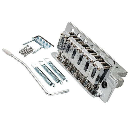 Musiclily Basic 52.5mm(2-1/16 inch) Guitar Tremolo Bridge for Strat Style Electric Guitar