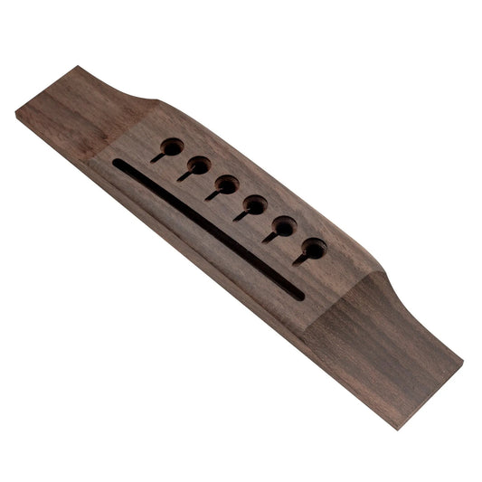 Musiclily Pro 54mm(2-1/8 inch) Rosewood Acoustic Guitar Bridge Saddle