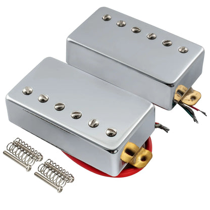 Musiclily Basic Ceramic Covered Humbucker Neck Bridge Pickups Set for Electric Guitar