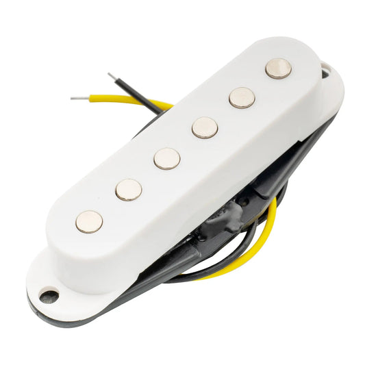Musiclily Basic 52mm Ceramic Guitar Single coil Bridge Pickup for Strat or Squier Style