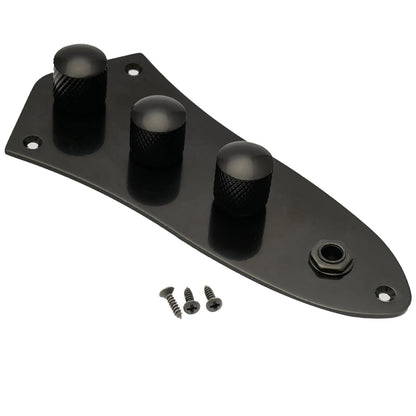 Musiclily Basic Loaded Prewired Jazz Bass Control Plate for JB Style Bass