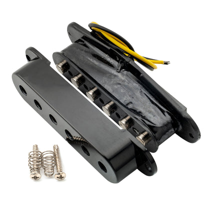 Musiclily Basic 52mm Ceramic Guitar Single coil Bridge Pickup for Strat or Squier Style