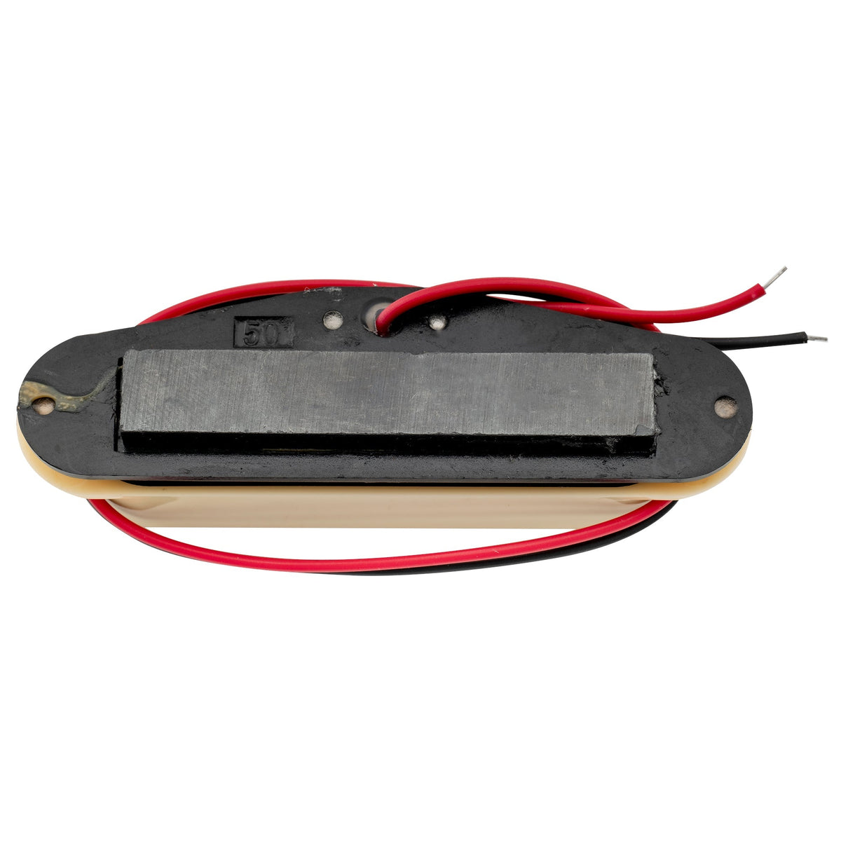 Musiclily Basic 50mm Ceramic Guitar Single coil Middle Pickup for Strat or Squier Style