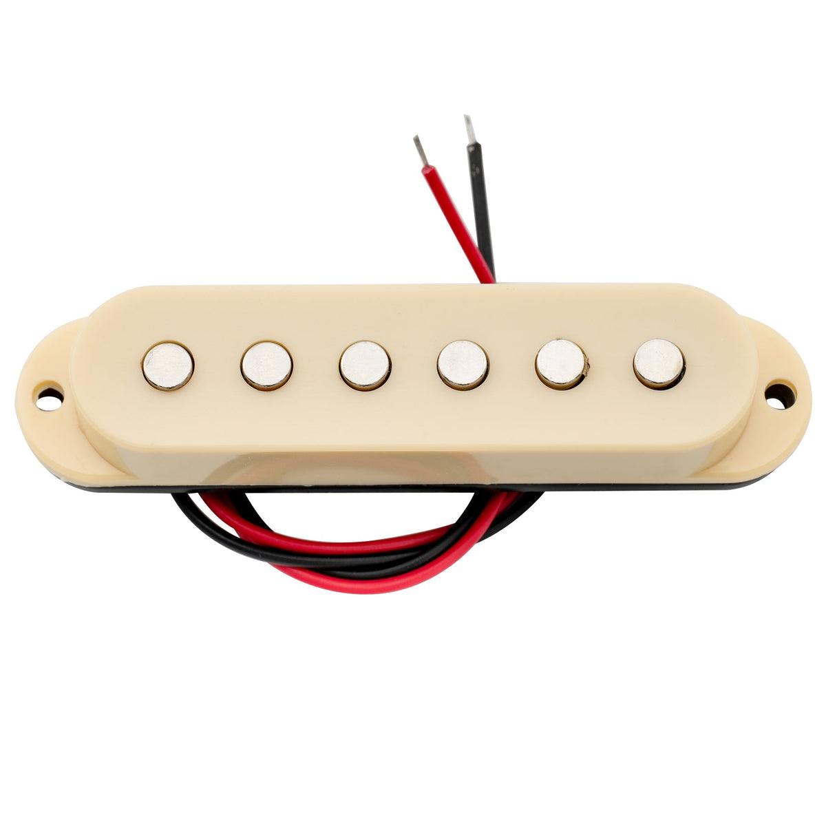 Musiclily Basic 50mm Ceramic Guitar Single coil Middle Pickup for Strat or Squier Style