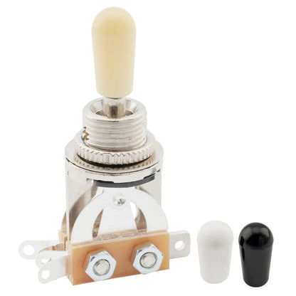 Metric 3 Way Short Straight Guitar Toggle Switch Pickup Selector for LP Style Electric Guitar
