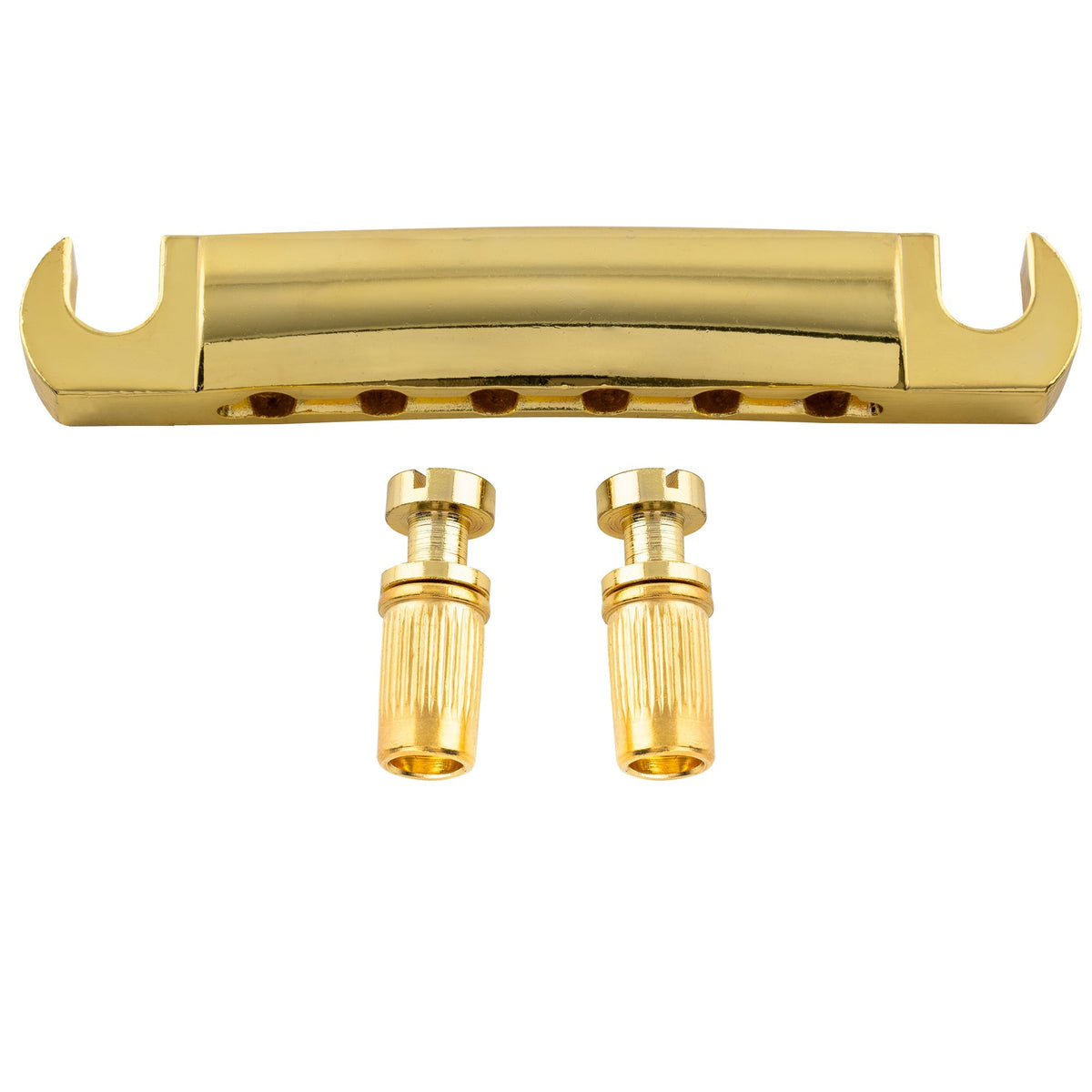 Musiclily Basic 52.5mm(2-1/16 inch) Guitar Tune-o-matic Stop Tailpiece for LP Style Electric Guitar