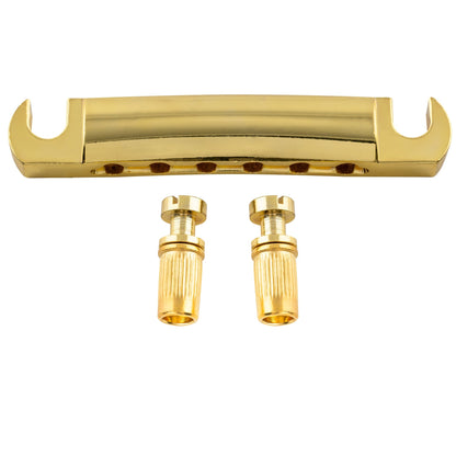 Musiclily Basic 52.5mm(2-1/16 inch) Guitar Tune-o-matic Stop Tailpiece for LP Style Electric Guitar