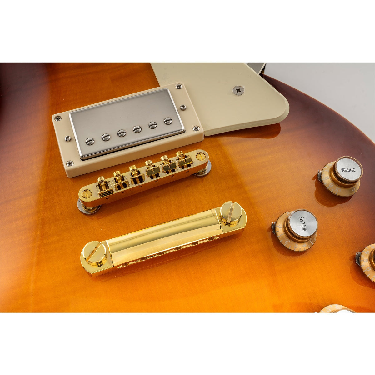 Musiclily Basic 52mm(2-3/64 inch) ABR-1 Style Tune-o-matic Guitar Bridge for LP Style Electric Guitar