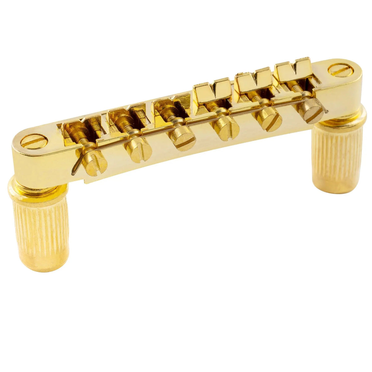 Musiclily Basic 52mm(2-3/64 inch) ABR-1 Style Tune-o-matic Guitar Bridge for LP Style Electric Guitar