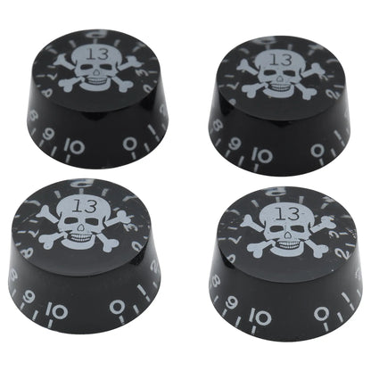 Musiclily Basic Metric Coarse 18-Spline Guitar Knobs Tone Volume Speed Control Knobs for Epiphone LP SG Style Electric Guitar, Set of 4