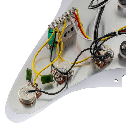 Musiclily Basic Pre-wired Loaded Standard ST-SSS Pickguard with Ceramic Magnet Single Coil Pickups Set for Strat Style Electric Guitar