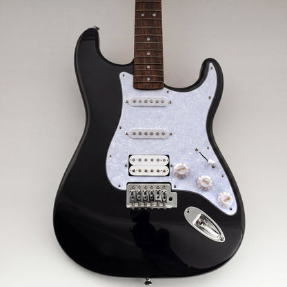 Musiclily Basic Pre-wired Loaded ST-HSS Pickguard with Ceramic Pickups for Strat Style Electric Guitar