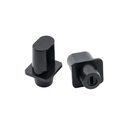 Musiclily Basic Imported Style Plastic Top Hat Tele Style Switch Tips for 3 Way Toggle Switch, Set of 5