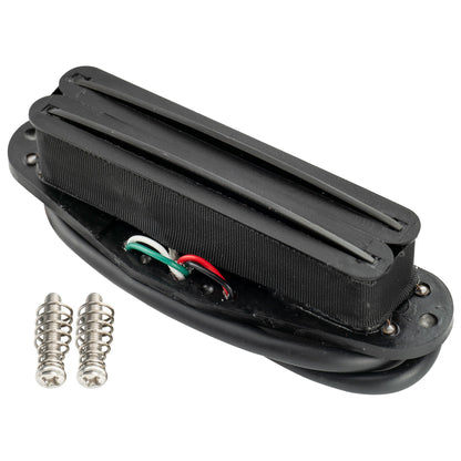 Musiclily Basic Rail Blade Ceramic Single Coil Sized Humbucker Pickup for Strat Style Electric Guitar